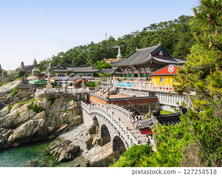 Busan Haedong Yonggungsa Temple panoramic view 127258518