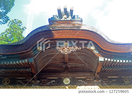 香川縣金刀比羅神社拜殿唐破布-1 127259605