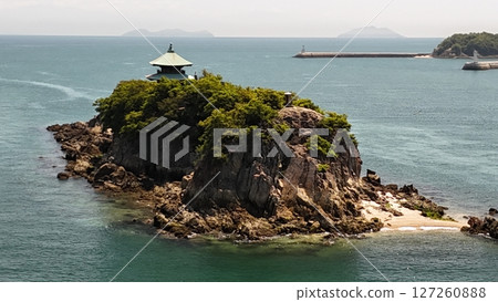 廣島縣福山市_瀨戶內海國立公園【鞆之浦】2025年5月拍攝_無人機空拍_FUTOMO_No51 127260888
