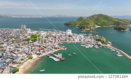 廣島縣福山市_瀨戶內海國立公園【鞆之浦】2025年5月拍攝_無人機空拍_FUTOMO_No32 127261164