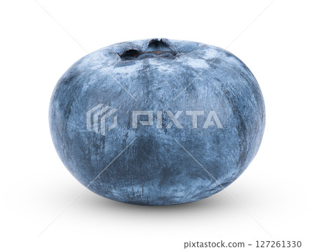 Fresh blueberry  isolated on white background 127261330