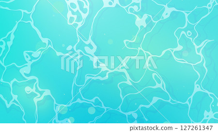 Gradient background material depicting the sparkling summer water surface 127261347