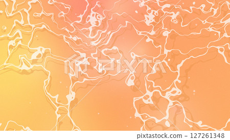 閃閃發光的漸層背景讓人聯想到夏日黃昏的水面 127261348