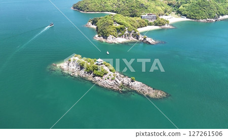 Fukuyama City, Hiroshima Prefecture_Setonaikai National Park [Tomonoura] Photographed in May 2025_Drone aerial photography_FUTOMO_No05 127261506