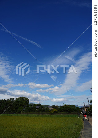嵯峨野落子舍前的景色 嵯峨野落子舍前的景色 127261693
