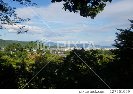 從常寂光寺眺望京都市 127261699