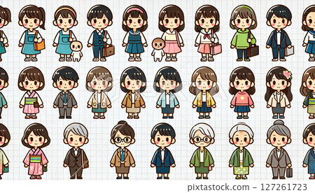 Women:Illustration Commercial People 127261723