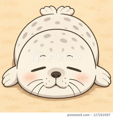 Sleeping seal 127262097