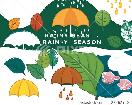 雨季的例證 雨季的例證 127262530