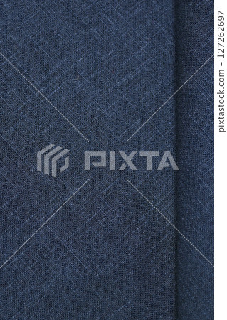 black hemp viscose natural fabric cloth color, sackcloth rough texture of textile fashion 127262697