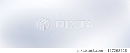 Smooth wavy grey gradient background. Gloss silver liquid satin wallpaper. Abstract silky pearly color texture for banner, presentation, flyer, graphic design. Vector soft blurred pearl backdrop 127262828