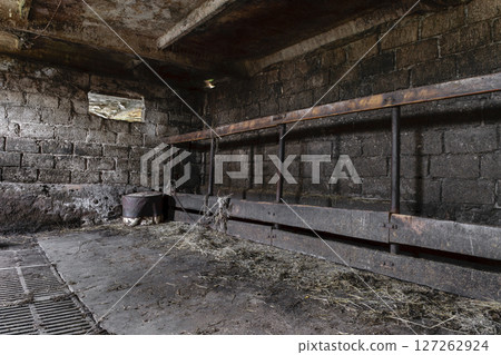 Dirty and Dark Farm Room for the Cows Dirty and Dark Farm Room for the Cows 127262924