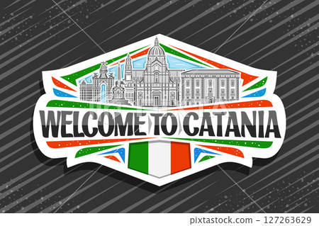 Vector logo for Catania Vector logo for Catania 127263629