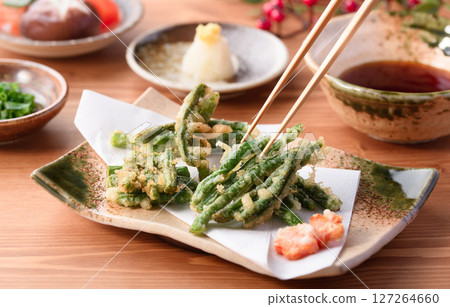 Bean tempura Bean tempura 127264660