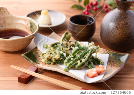 Bean tempura Bean tempura 127264666