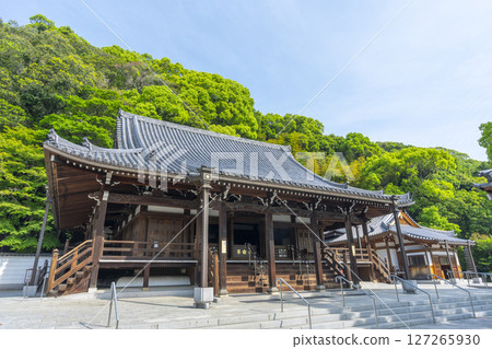 Suma-dera Temple: Main Hall and Goma Hall 127265930