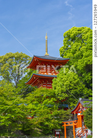 須磨寺：三重塔與出世稻荷神社 127265949