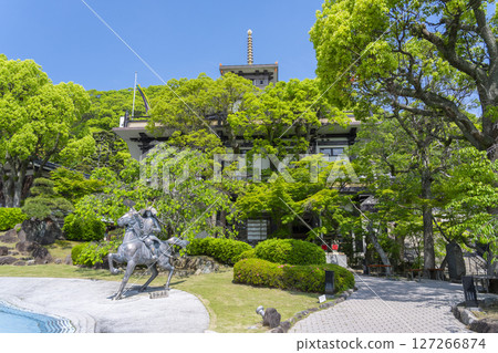 Suma-dera Temple, Genpei Garden, Treasure Hall 127266874