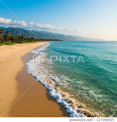 Beautiful beach 127266925