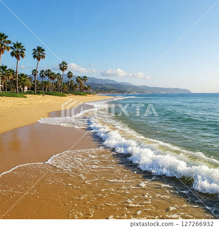 Beautiful beach 127266932