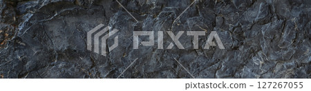 Dark Abstract Stone Background. Ancient Earth Surface.Wide view Dark Abstract Stone Background. Ancient Earth Surface.Wide view 127267055