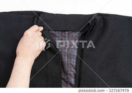 如何折疊男士和服羽織 127267479