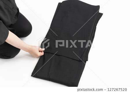 如何折疊男士和服 127267520