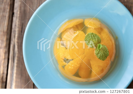橘子果肉果凍 橘子果肉果凍 127267801
