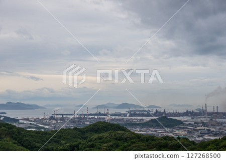 日本岡山縣倉敷市種松山公園西花園的美麗風景 日本岡山縣倉敷市種松山公園西花園的美麗風景 127268500