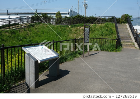 Shoryuji Castle earthworks and dry moat remains 127268519