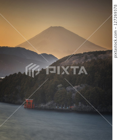 箱根神社和富士山 127269378