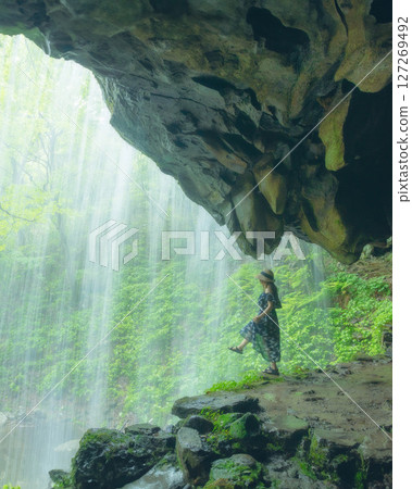 Urami Falls, Okayama Prefecture, Iwai Falls Urami Falls, Okayama Prefecture, Iwai Falls 127269492