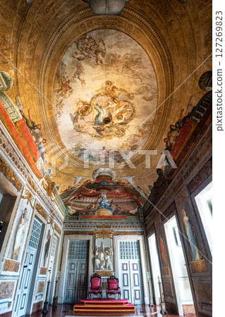Mafra, Portugal - Apr 11, 2025: Interior of the Mafra National Palace at Mafra, Portugal. 127269823