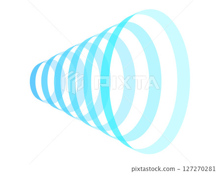 Illustration of sound transmission Illustration of sound transmission 127270281