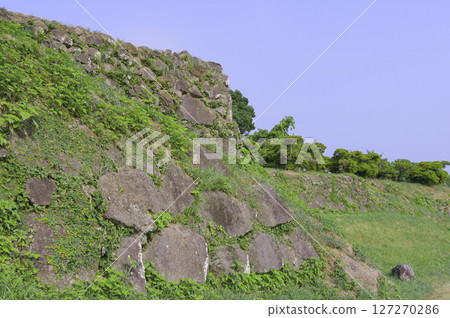 長崎縣原城遺址殘存的石牆風景 127270286