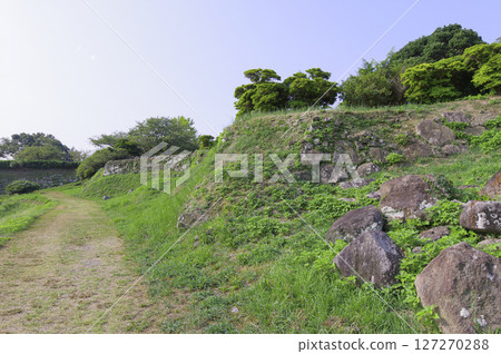 長崎縣原城遺址殘存的石牆風景 127270288