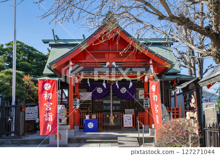 Katsushika Hikawa Shrine, worship hall, Katsushika Ward, Tokyo 127271044
