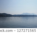 Mountains and lake at European Lucerne city in Switzerland 127271565