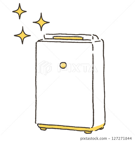 Clean air purifier illustration 127271844