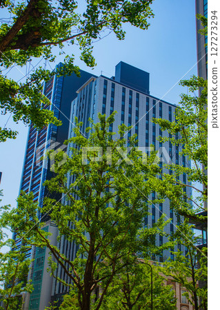 [Osaka Scenery] Buildings along Midosuji (from Yodoyabashi to Shinsaibashi) 127273294