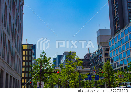 [Osaka Scenery] Buildings along Midosuji (from Yodoyabashi to Shinsaibashi) 127273323