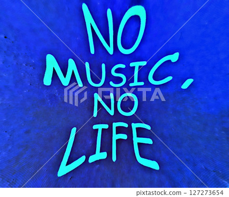Inspirational concept about the importance of music in life. Inspirational concept about the importance of music in life. 127273654