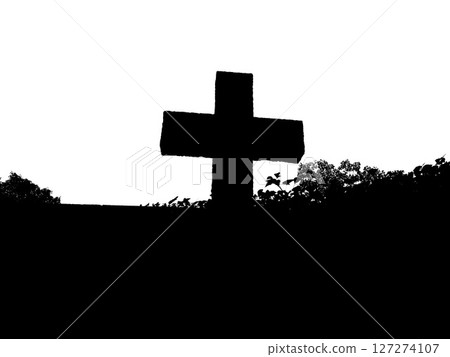 composite image of wooden cross 127274107