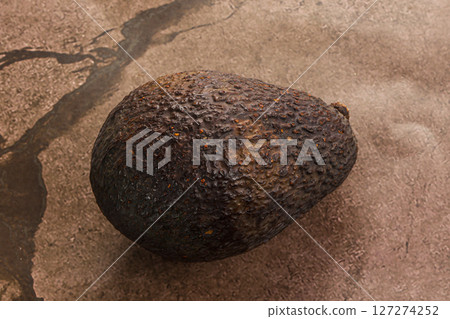 Raw organic exotic fruit avocado 127274252