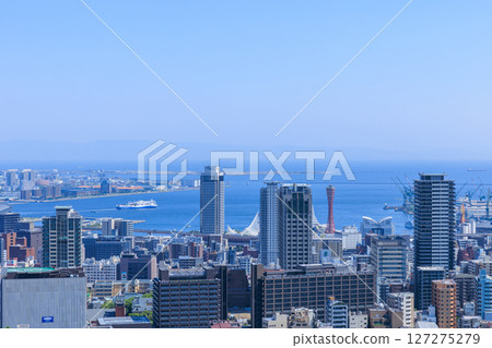 初夏的神戶市景(兵庫縣神戶市中央區) 初夏的神戶市景(兵庫縣神戶市中央區) 127275279