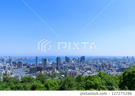初夏的神戶市景(兵庫縣神戶市中央區) 初夏的神戶市景(兵庫縣神戶市中央區) 127275286