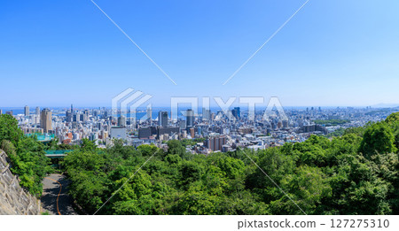 初夏神戶市景全景(兵庫縣神戶市中央區) 初夏神戶市景全景(兵庫縣神戶市中央區) 127275310