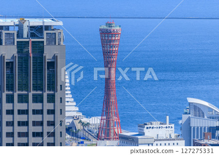 Kobe Port Tower in Kobe Port (Chuo Ward, Kobe City, Hyogo Prefecture) 127275331