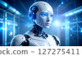 AI illustration humanoid robot 127275411