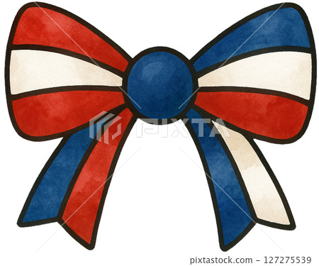 patriotic bow 127275539